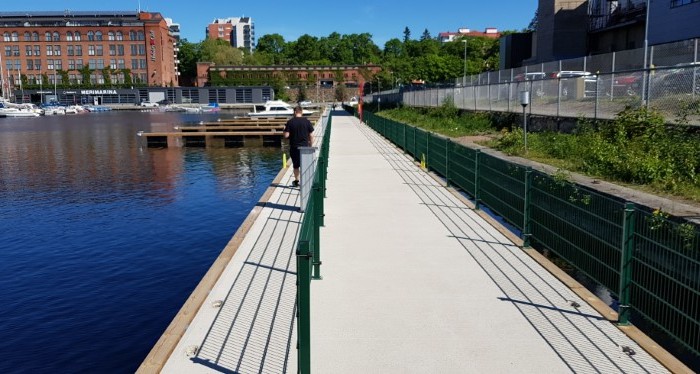 Tampere Naistenlahti Kevyenliikenteenväylä