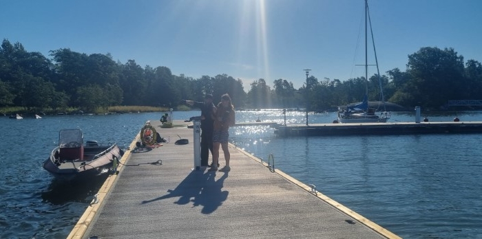 Pihlajasaaren ulkoilualueen laituri